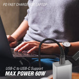 4-in-1 USB-C Cable Fast Charger Power Cord Wire USB - ZDZ48