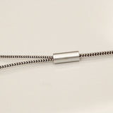 Hi-fi Sound Headphones 3.5mm Earphones -Metal Earbuds - Silver - Fonus G94