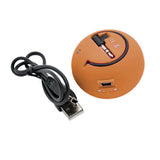 Multimedia Loud Speaker - Wired - MicroSD Player - Orange - Fonus F81