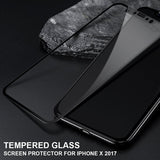 iPhone X/XS/11 Pro - Tempered Glass Screen Protector - HD Clear - 5D Curved - Full Cover