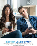 Privacy Screen Protector Tempered Glass Curved Anti-Spy Anti-Peep 3D Edge - ZDZ26