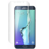 Samsung Galaxy S6 Edge Plus - Screen Protector Silicone TPU Film - Curved - Full Cover - HD Clear