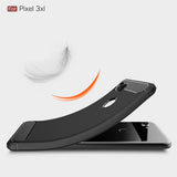 Ultra Slim Carbon Fiber Case Cover - Shockproof - Black - Fonus L26