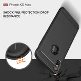 Ultra Slim Carbon Fiber Case Cover - Shockproof - Black - Fonus R96