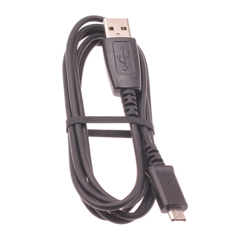 Micro USB Cable Charger Cord - TPE - Black - M47