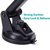 Magnetic Car Mount Holder for Dash and Windshield - Telescopic Arm - Fonus E60