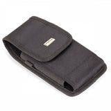 Case Belt Clip Canvas Rugged Holster - LCASE65 - Black - Fonus C48