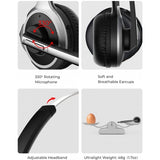 Bluetooth Headphone Over The Head Wireless Earphone with Boom Microphone - L96
