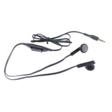 Earphones 3.5mm Headphones Wired Earbuds - Black - Fonus J06