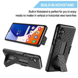 Case Belt Clip Holster Swivel Cover Kickstand Armor - ZDW02