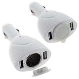 Car Charger DC Socket Adapter 2-Port USB - D45