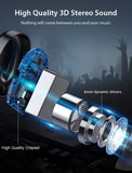 TWS Headphones Wireless Earbuds Earphones True Wireless Stereo Headset - ZDZ83