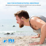Behind the Ear Sports Wireless Earphones Sweatproof - Green - M19