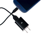 Motorola OEM 2-Port Home Wall Charger - Micro USB Cable