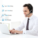 Bluetooth Headphone Over The Head Wireless Earphone with Boom Microphone - L96