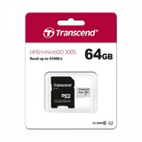 64GB Memory Card Transcend High Speed MicroSD Class 10 MicroSDXC