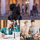 Selfie Stick Wireless Built-in Tripod Remote Shutter Stand Self-Portrait - ZDZ98