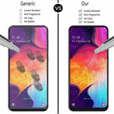 Samsung Galaxy A50 A30 A20 - Anti-Glare Tempered Glass Screen Protector - 3D Full Cover