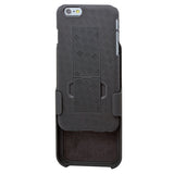 Case Holster Combo Swivel Belt Clip - Dropproof - Kickstand - Black - Fonus N91