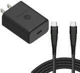 27W Fast Home Charger TurboPower PD 6ft TYPE-C Cable USB-C Power Adapter - ZDE23