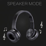 Wireless Headphones Bluetooth Earphones Headset - Black - L87
