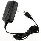Motorola OEM Mini USB Home Wall Travel Charger - Folding Prongs