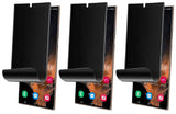3 Pack Privacy Screen Protector TPU Film Fingerprint Works Anti-Peep Anti-Spy 3D Edge  - ZD3Z23 1835-1