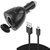 2-Port USB Charger 6ft Long Cable Power Cord DC Socket Adapter Micro-USB Wire  - ZDA89 1555-1