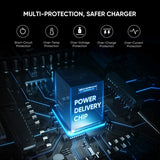 18W PD Home Charger Fast Type-C 10ft Long Cable Quick Power Adapter - ZDE03