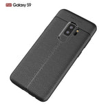 Ultra Slim TPU Leather Case Cover - Shock Absorbent - Black - Fonus V03