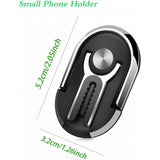 Finger Ring Holder Stand Car Air Vent Mount 3-in-1 Kickstand Swivel - ZDE51