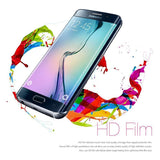 Samsung Galaxy S6 Edge - Screen Protector Silicone TPU Film - Curved - Full Cover - HD Clear