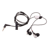Blackberry Original Earphones 3.5mm Headphones Wired Earbuds - In-Ear - HDW-15766-005 - Silver