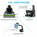Magnetic Car Mount Phone Holder for Dash and Windshield - Fonus D59