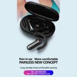 Ear-hook TWS Earphones Wireless Bluetooth Earbuds Ear hook Headphones True Stereo Charging Case - ZDZ19