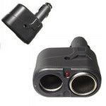 2-Port DC Socket Car Charger Adapter Splitter - C04