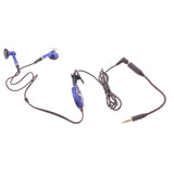 Verizon 2.5mm Earphones with 3.5mm Headphones Adapter - Blue