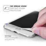 iPhone 7/8 Plus - Tempered Glass Screen Protector - HD Clear - 5D Curved - Full Cover - White