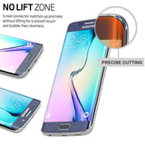 Samsung Galaxy S6 Edge Plus - Screen Protector Silicone TPU Film - Curved - Full Cover - HD Clear