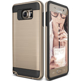 Hybrid Case Dual Layer Armor Defender Cover - Dropproof - Gold - Selna N36