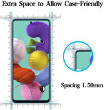 3 Pack Screen Protector Anti-Glare Tempered Glass Matte Anti-Fingerprint Curved Edge - ZD3F65