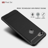 Ultra Slim Carbon Fiber Case Cover - Shockproof - Black - Fonus L26