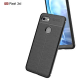 Ultra Slim TPU Leather Case Cover - Shock Absorbent - Black - Fonus V04