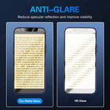 3 Pack Screen Protector Anti-Glare Tempered Glass Matte 3D Curved Edge - ZD3G12