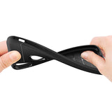 Ultra Slim TPU Leather Case Cover - Shock Absorbent - Black - Fonus L30