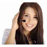 Over The Head Wireless Headphone with Boom Microphone - Black - K11