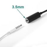 3.5mm Female to USB-C Male Headphone Audio Adapter - Fonus S83