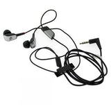 Blackberry Original Earphones 3.5mm Headphones Wired Earbuds - In-Ear - HDW-15766-005 - Silver