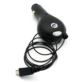 Retractable Car Charger Extra USB Port - MicroUSB - Fonus C01