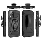 Case Belt Clip Holster Swivel Cover Kickstand Armor - ZDY41
